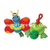 ของเล่นสุนัข สำหรับสุนัขไซส์เล้ก PetstagesPlaytime Plush ButterflyTurtle