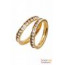 แหวนคู่ ประดับเพชร CZ ยี่ห้อTrendy Gems 3mm. สีทอง แหวนคู่ ประดับเพชร CZ ยี่ห้อTrendy Gems 3mm. สีทอง